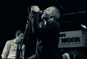 Ben McLees on stage with This Is Radio Silence